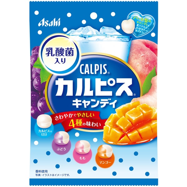 Asahi Calpis Candy 100G x 6pack set Made in JAPAN Tokyo Snack Land