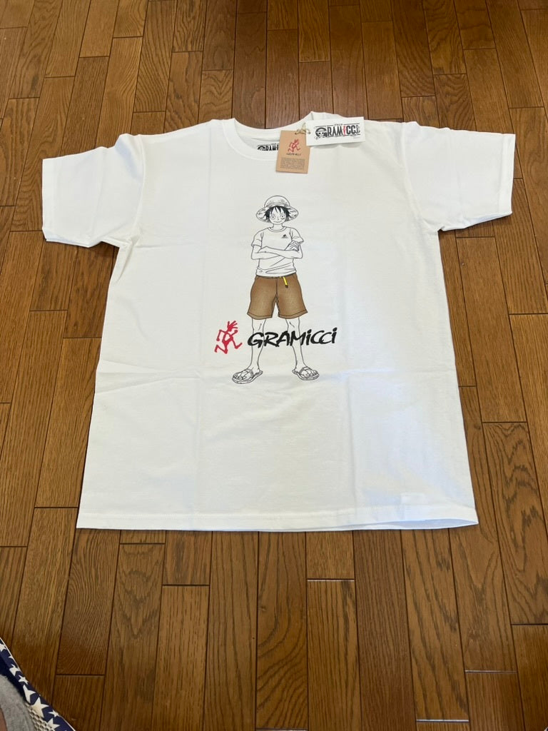 ONE PIECE & GRAMICCI 20th Anniversary Collaboration T-shirt Cotton 100% Japan