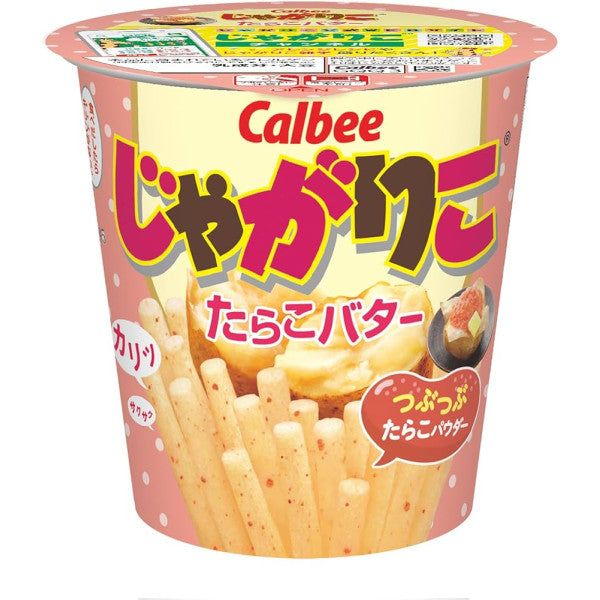 Calbee Jagariko Tarako Butter 52g A Crunchy Symphony of Seafood and Cr