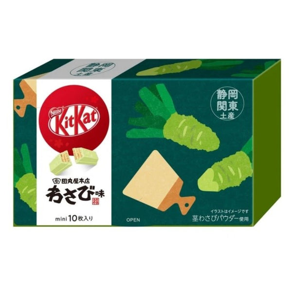 Nestle Kit Kat Mini Tamaruya Wasabi Flavor 10 piece - Tokyo Snack Land
