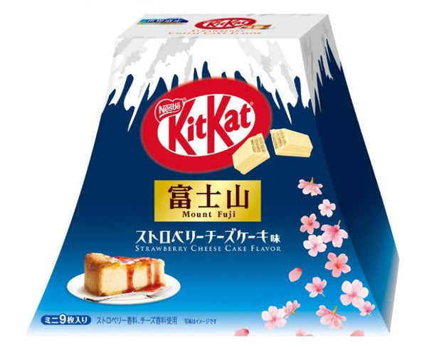 Nestle Kit Kat Fuji Pack Strawberry Cheese Cake 9 Pack - Tokyo Snack Land