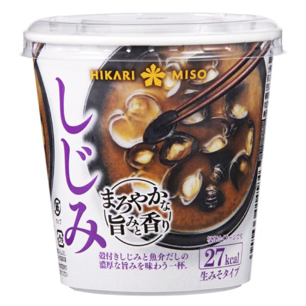 Hikari Cup Miso Soup Shijimi Clam Authentic Japanese Instant Soup - To