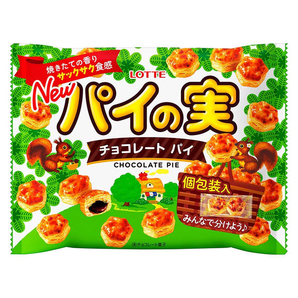 Lotte Chocolate Pie share pack 124g - Tokyo Snack Land