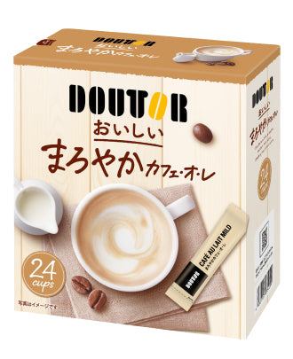 Doutor Coffee Stick Mild Café au Lait (Coffee Milk) 24 stick x 24 box