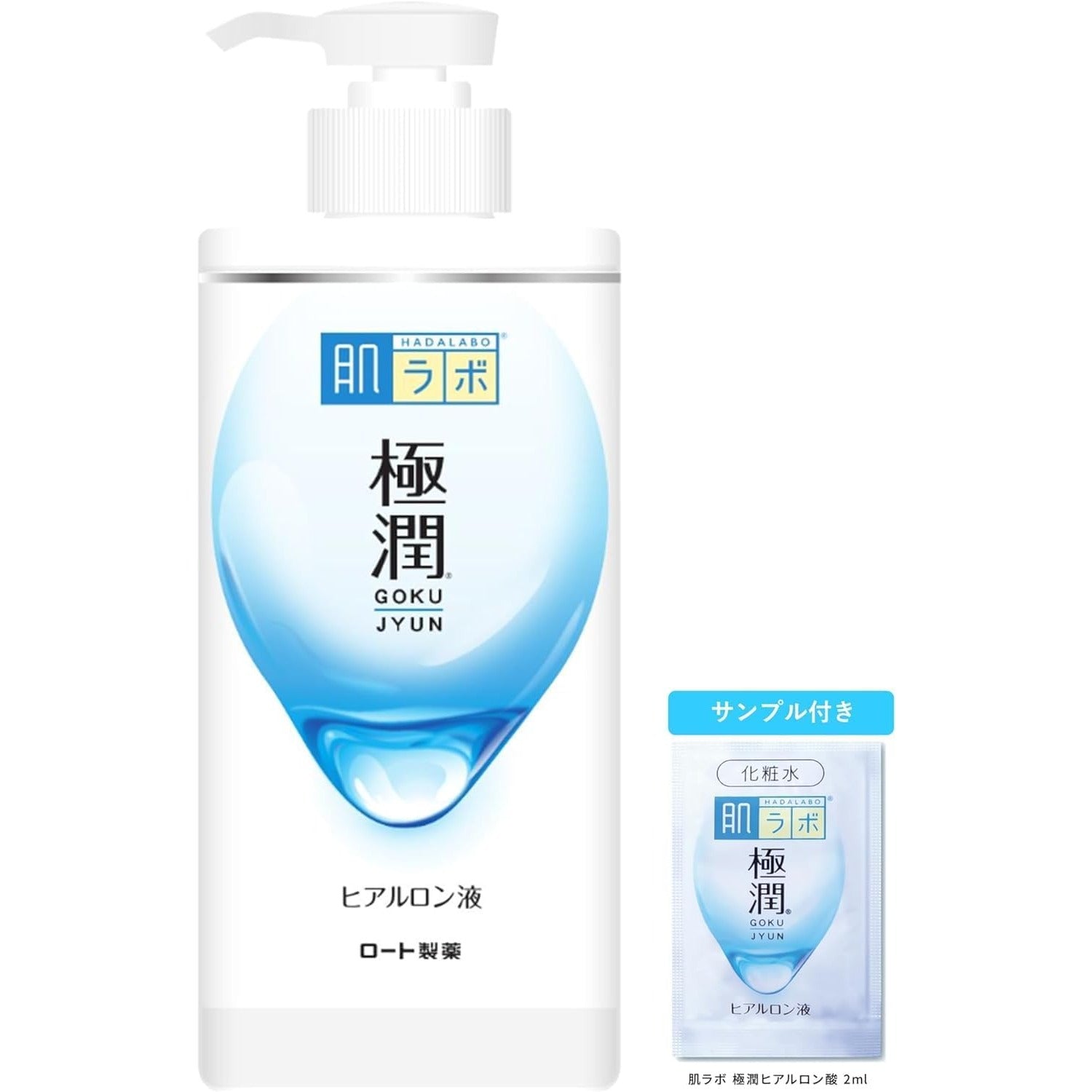 Hada Labo Gokujyun Hyaluronic Lotion Made in JAPAN Large Pump Type 400