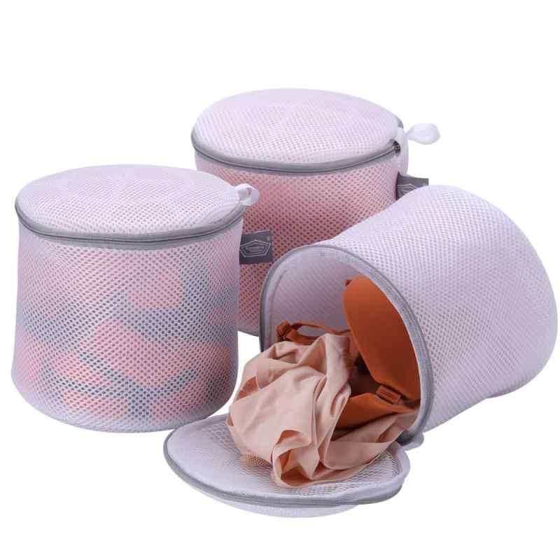 Kimmama Bra Laundry Net Women's Lingerie Washing Bag 18x18x18cm 3 Set