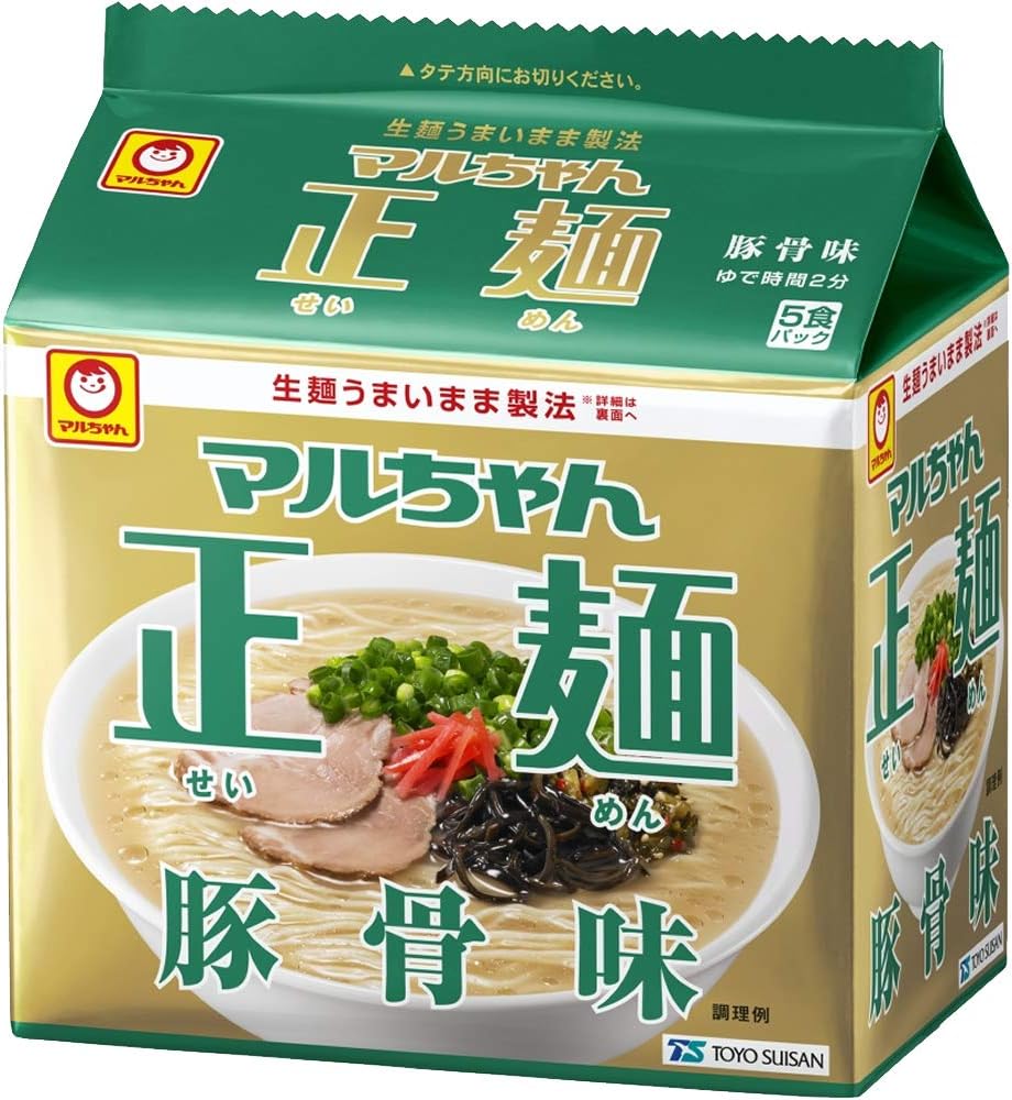 Maruchan Seimen Tonkotsu Flavor Instant Ramen Noodle Japan 5 Packs T maruchan-seimen-tonkotsu-flavor-instant-ramen-noodle-japan-5-packs-t