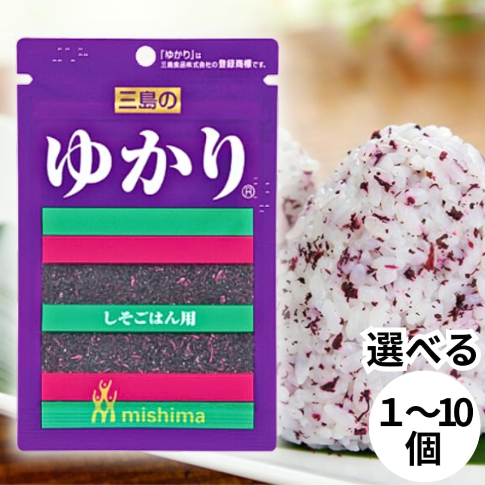 Mishima Yukari Furikake Shiso Rice Seasoning 1 Pack 70g – Made in JAPA