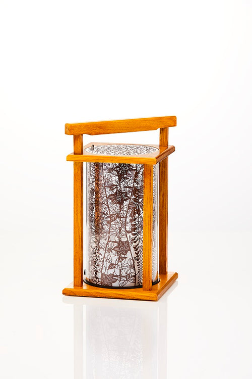 Japanese Traditional Pattern LED Lantern - Kaoru Andon - Kawasaki City