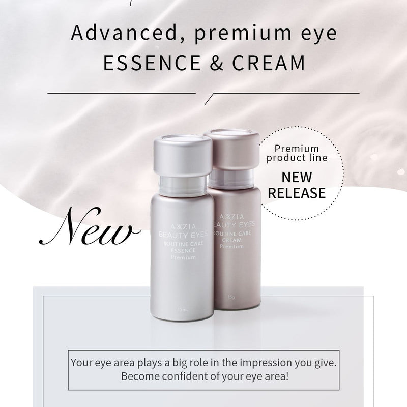 AXXZIA Beauty Eyes Routine Care Essence Premium 15ml Skin Care Japan