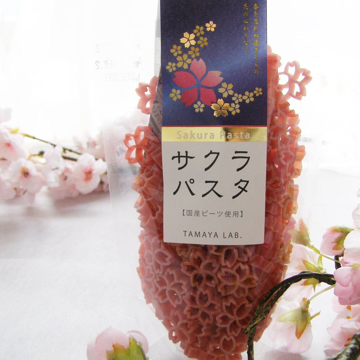 店舗用品 sakuramama Sakura Pasta Cherry Blossom Viewing at Yamagata-born Art Pasta Made in