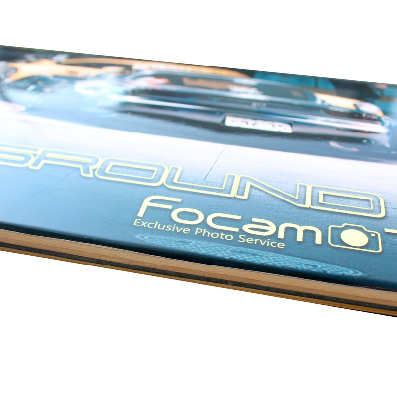 Japanese Artist Designed Skateboard Deck, Canadian Maple - Shizuoka City