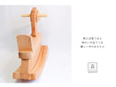 Handcrafted Wooden Rocking Horse – Made from Japanese Cedar & Hinoki Cypress - Kurumira Shop