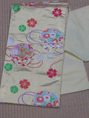 Obi for Shichi-Go-San Celebrations (For Children's Kimonos) 420cm / Silk 100% Woven in Japan - Kurumira Shop