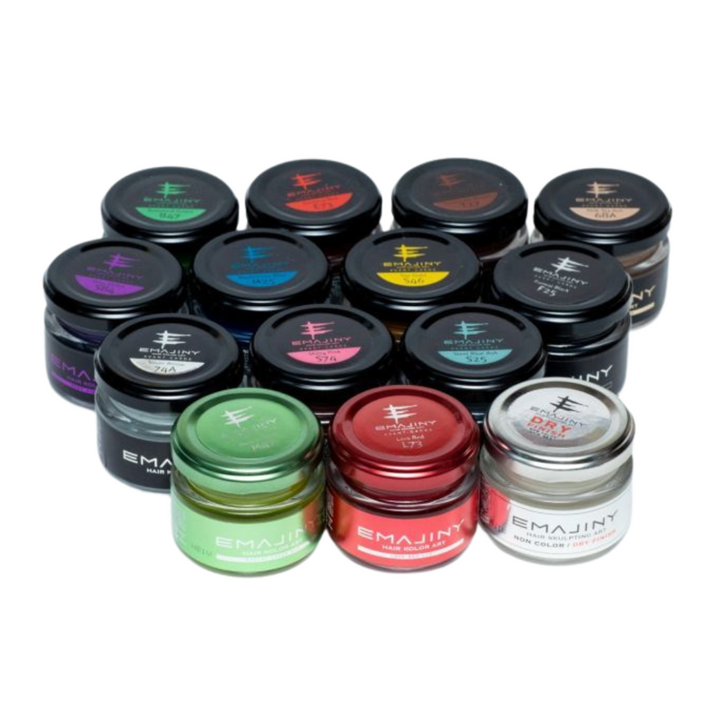 EMAJINY HAIR KOLOR WAX Easy One-Day Hair Colour Change, Made in JAPAN EMAJINY HAIR KOLOR WAX Easy One-Day Hair Colour Change, Made in JAPAN