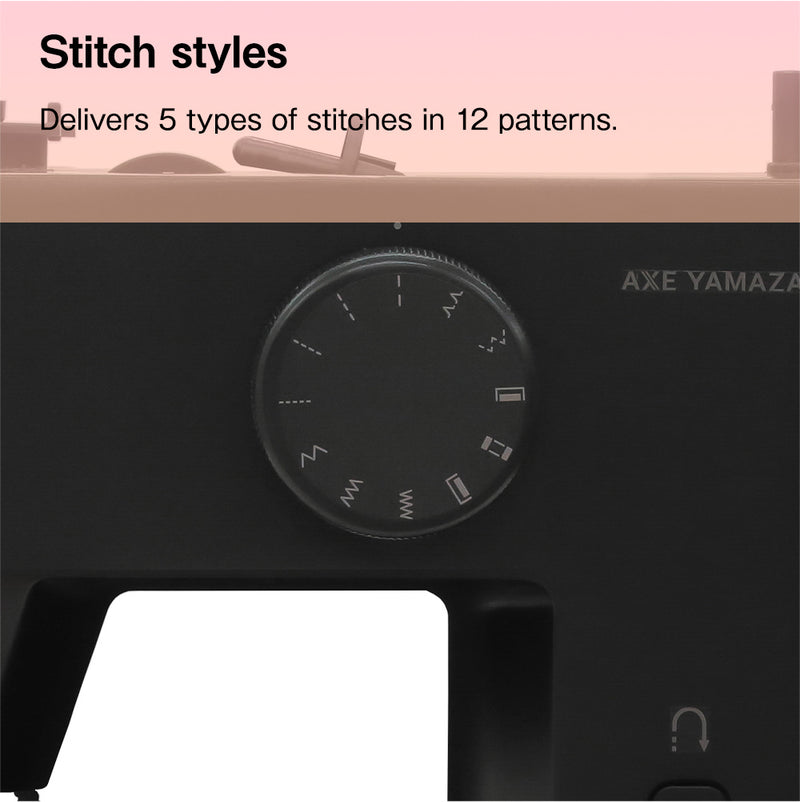 Portable Lightweight Sewing Machine MM-10 for Beginners - AXE YAMAZAKI