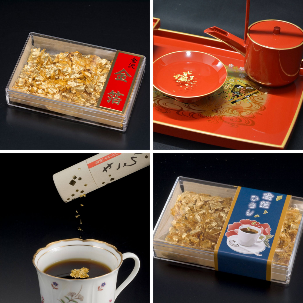 Kanazawa Edible Gold Leaf (0.02g, 0.03g, 0.05g, 0.06g) from Ishikawa,
