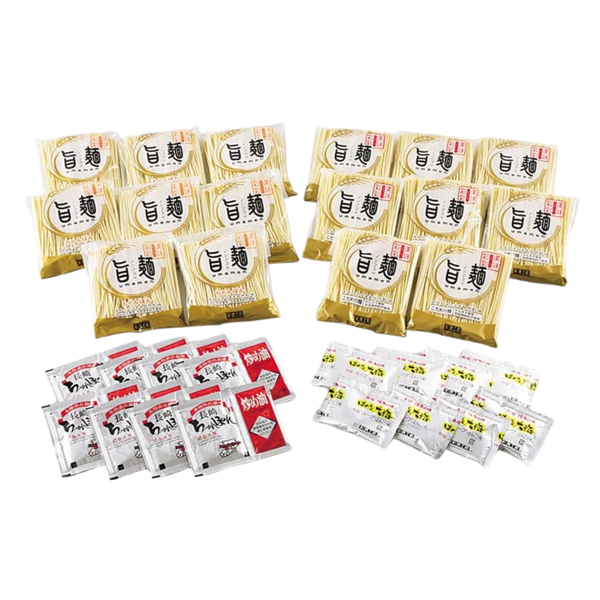 Hakata vs Nagasaki Ramen & Champon Noodle Comparison Set - Global & Gourmet Shop