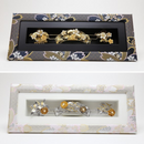 INORIKA Frame – Artisanal Handmade Frame with Artificial Flowers (Large: 40x15cm / 15.75x5.91 inches) – Made in Japan - Kurumira Shop