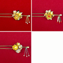 KANZASHI: Handcrafted Japanese Hairpin by Traditional Artisans - 7 Designs Made in Japan - Kurumira Shop