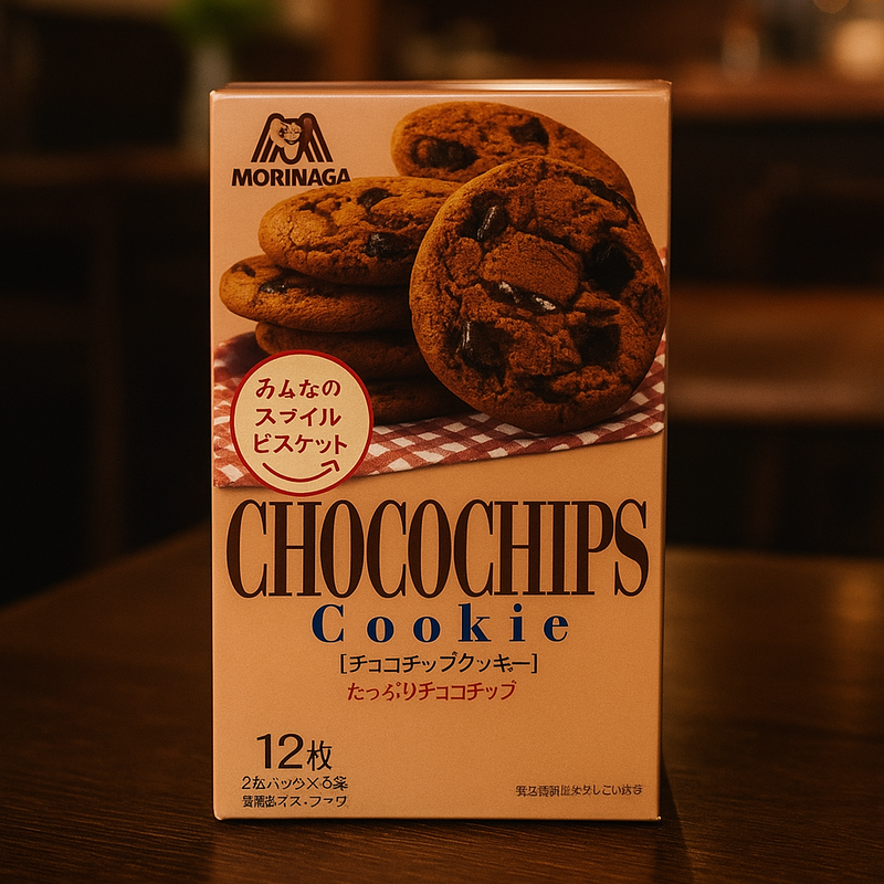 Morinaga Choco Chip Cookies 12pcs – Made in JAPAN - Tokyo Sakura Mall