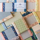 Decorative Tatami "Oitemite" Medium (15 x 22 cm) with Kyoto Nishijin gold brocade woven edge JAPAN - Kurumira Shop