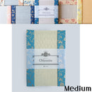 Decorative Tatami "Oitemite" Medium (15 x 22 cm) with Kyoto Nishijin gold brocade woven edge JAPAN - Kurumira Shop