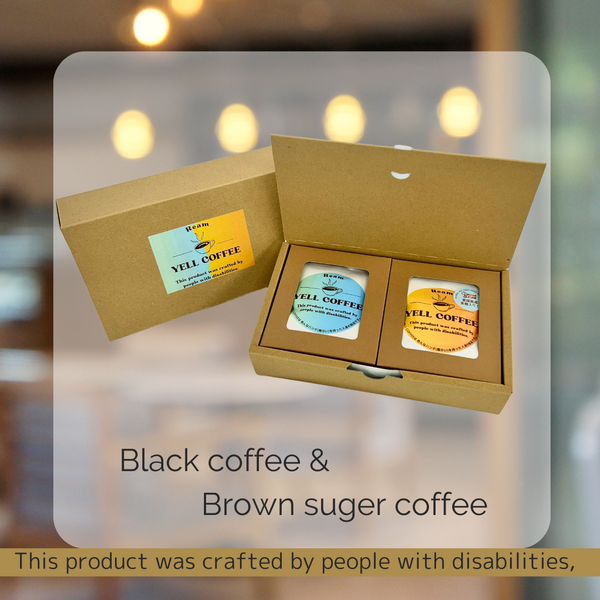 Coffee Set: 5 Black + 5 Okinawa Brown Sugar Blend - Kurumira Shop