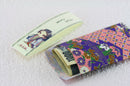 Pochibukuro (Small Decorative Envelope) with Gratitude Messages -Set of 3- (Murasaki Shikibu, Fujiwara no Michinaga, Abe no Seimei, Sei Shonagon, Akiko) Manga-Style Designs - Kurumira Shop
