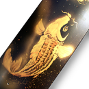 Japanese Artist Designed Skateboard Deck, Canadian Maple - Shizuoka City