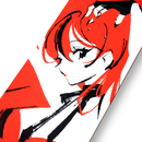 Japanese Artist Designed Skateboard Deck, Canadian Maple - Shizuoka City