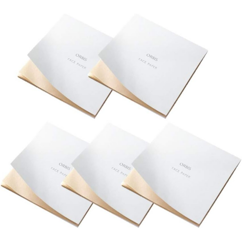 ORBIS Premium Large Oil Blotting Paper 5-Pack (30 Sheets x 5) – Made in JAPAN - Tokyo Sakura Mall