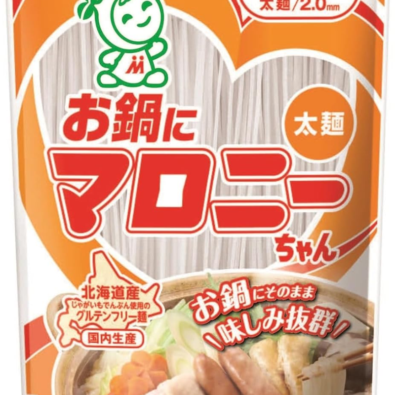 House Foods Hokkaido Marony Thick Noodles 100g for Hot Pot – Made in JAPAN - Tokyo Sakura Mall
