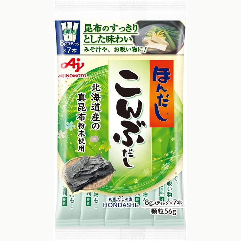 Ajinomoto Hondashi Kombu Dashi 8g Sticks x7 – Made in JAPAN - Tokyo Sakura Mall