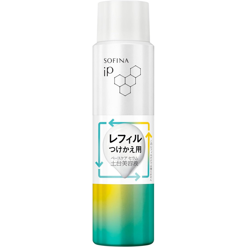 SOFINA iP Base Care Serum Refill 90g Carbonated Essence Moisturizer – Made in JAPAN - Tokyo Sakura Mall