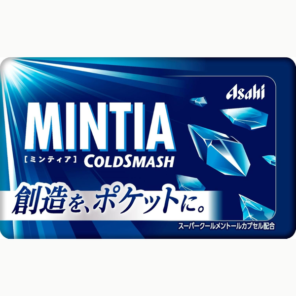Asahi Mintia Cold Smash 50 Tablets x 10 Packs – Ultra Refreshing Mint Candy – Made in JAPAN - Tokyo Sakura Mall