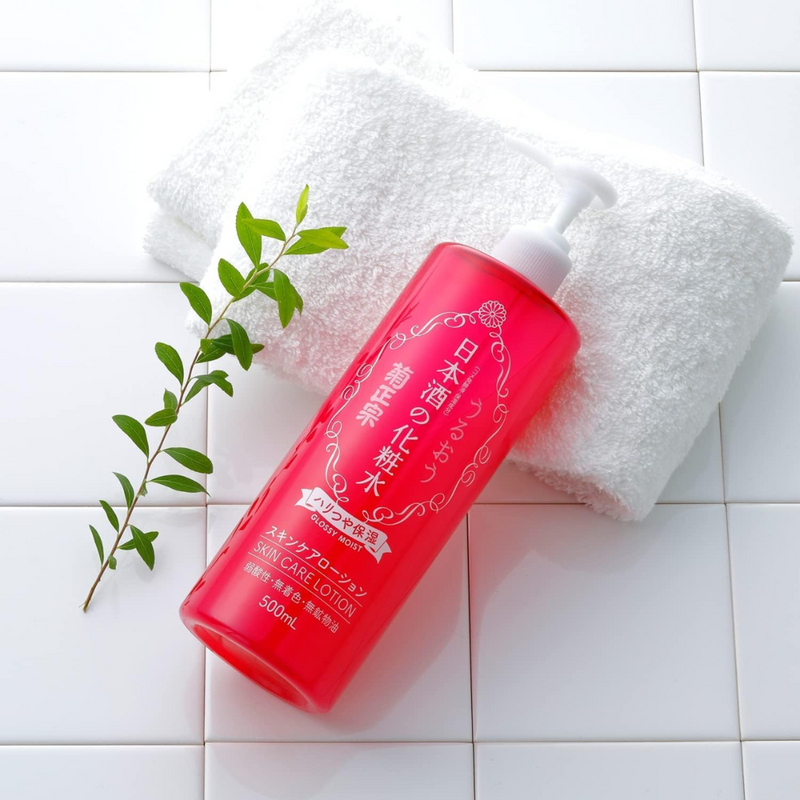 Kiku-Masamune Sake Moisturizing Lotion with Niacinamide & Ceramides 500ml, Firming & Radiance – Made in JAPAN - Tokyo Sakura Mall