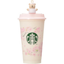Starbucks Japan Exclusive SAKURA Reusable Cup 473ml + Drink Hole Cap - Tokyo Sakura Mall