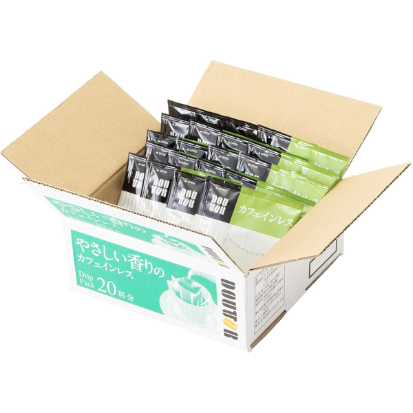 Doutor Coffee Decaf Drip Pack 20 Servings – Mild Aroma Colombian Coffee – Made in JAPAN - Tokyo Sakura Mall