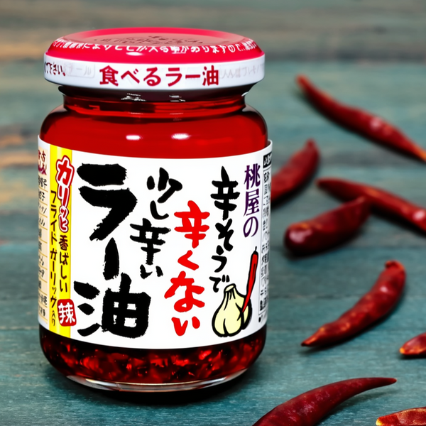 Momoya Mildly Spicy Chili Oil 110g – Made in JAPAN - Tokyo Sakura Mall