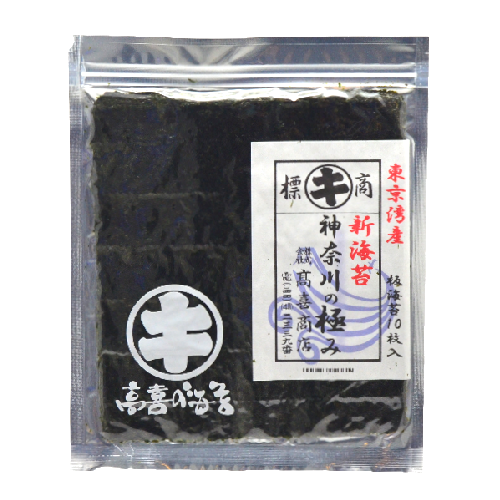 Edomae Roasted Nori Seaweed Premium Japanese Nori - Kawasaki City Stor