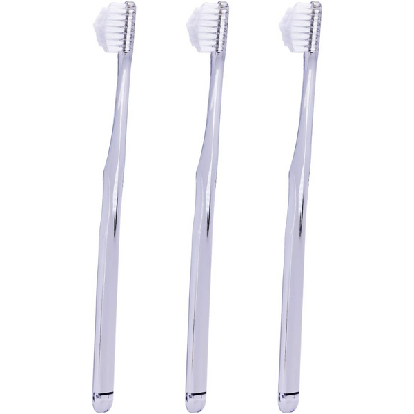Kiseki no Haburashi Miracle Toothbrush Clear Black 3pcs Set – Made in JAPAN - Tokyo Sakura Mall