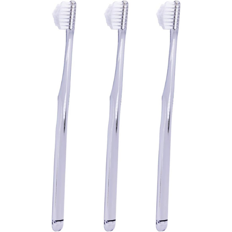 Kiseki no Haburashi Miracle Toothbrush Clear Black 3pcs Set – Made in JAPAN - Tokyo Sakura Mall