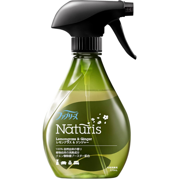 Febreze Naturis Fabric Spray Lemongrass & Ginger 370ml Deodorizing – Made in JAPAN - Tokyo Sakura Mall