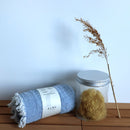 YOSHINANI Reed Cotton Stole Towel Soft Quick Dry 120cm - Kawasaki City Store