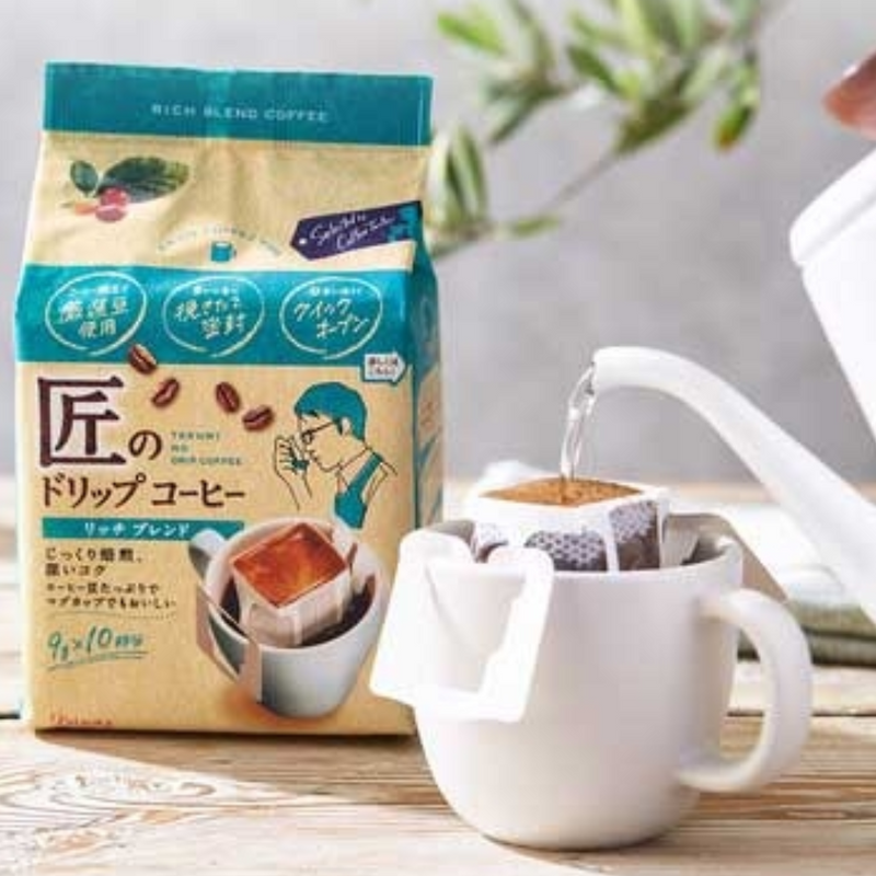 Takumi Drip Coffee Rich Blend 10 Servings – Japanese Single Serve Deep Roast – Made in JAPAN - Tokyo Sakura Mall
