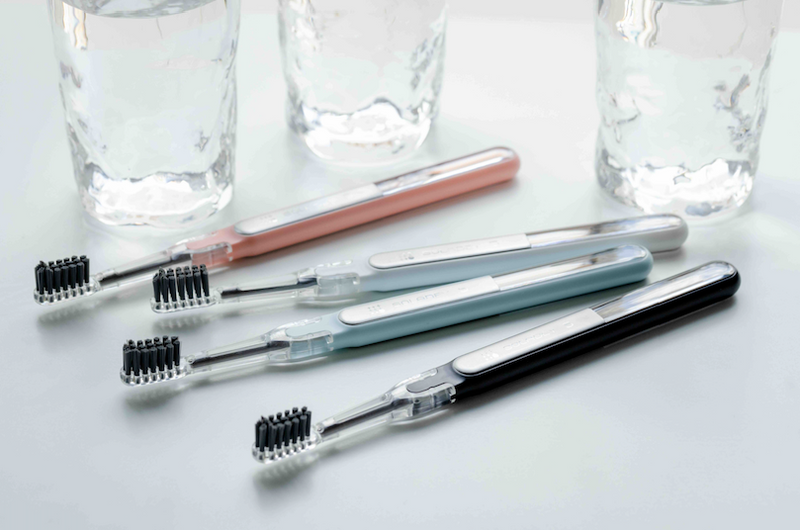 Solar Day Toothbrush Soladey5 Ionic Toothbrush Solar Panels TiO2 Semiconductor Brush W/O To