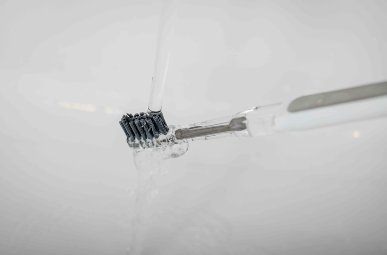 Solar Day Toothbrush Soladey5 Ionic Toothbrush Solar Panels TiO2 Semiconductor Brush W/O To