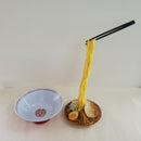 RAMEN Faux but sophisticated RAMEN with chopstick in the air for decoration Handmade JAPAN -  Kawasaki City Store