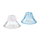 Sake Cup Small Glass Sakura Mount Fuji Elegant PInk & Blue Set Made in JAPAN